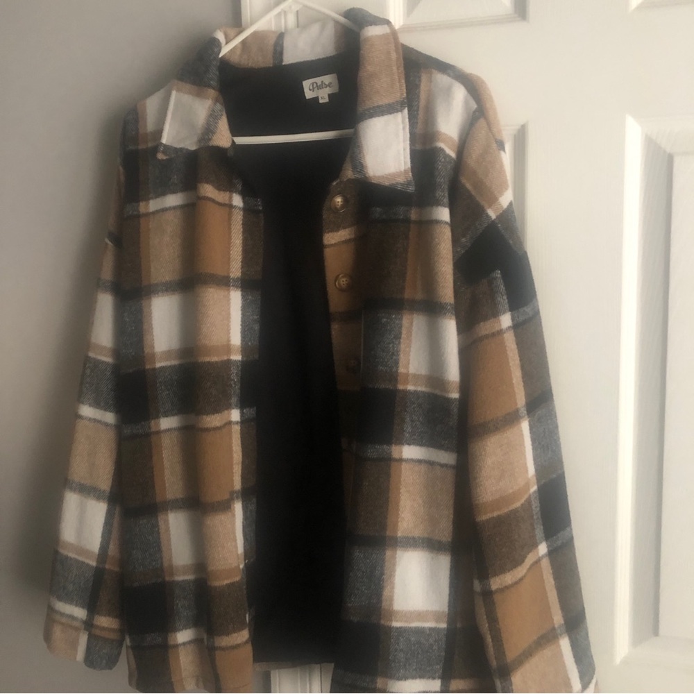 Plaid Shacket - Picture 2 of 3